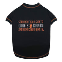 San Francisco Giants Stripe Text Tee Shirt