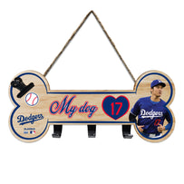 SHOHEI OHTANI BONE SHAPE SIGN WITH HOOKS