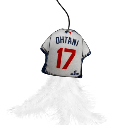 OHTANI JERSEY WAND WITH CATNIP