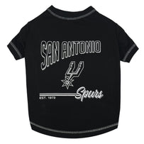 San Antonio Spurs Pet Bold City Text Tee Shirt