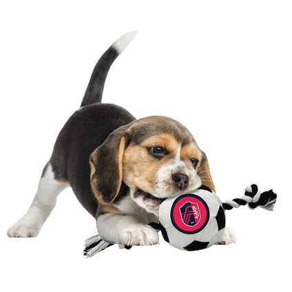 St. Louis FC Soccer Ball Rope Toy