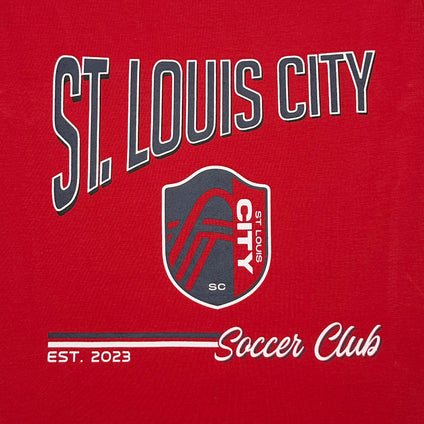 St. Louis SC Stripe Text Tee Shirt