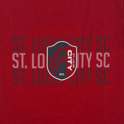 ST. Louis SC Bold City Text Tee Shirt