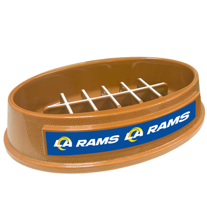 Los Angeles Rams Football Slow Feeder Bowl