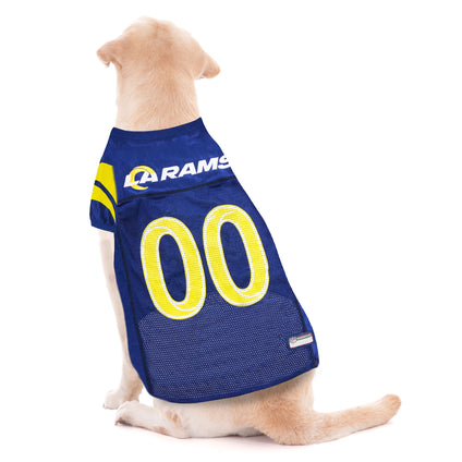 Los Angeles Rams Pet Striped Jersey