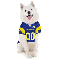 Los Angeles Rams Pet Striped Jersey