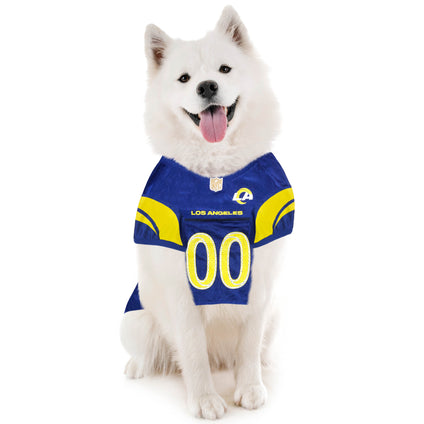 Los Angeles Rams Pet Striped Jersey