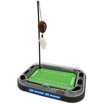 Los Angeles Rams Football Field Cat Scratcher Toy