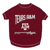 Texas A&M Bold City Text Tee Shirt