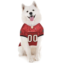 Tampa Bay Buccaneers Pet Striped Jersey