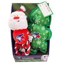 Toronto Blue Jays Santa Rope/x-mas Tree Toy Boxset