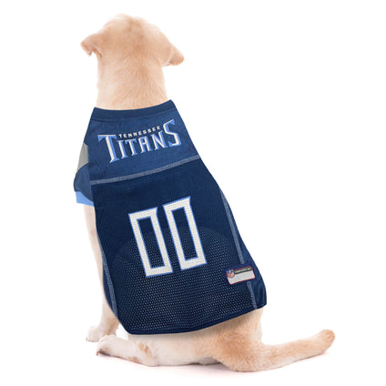 Tennessee Titans Pet Striped Jersey