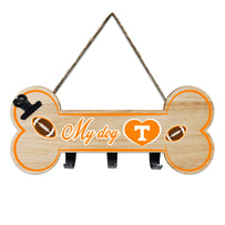 TENNESSEE BONE SHAPE SIGN WITH HOOKS