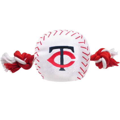 Minnesota Twins Nylon Baseball Rope Toy