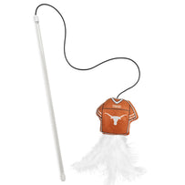 TEXAS LONGHORNS TEAM JERSEY WAND WITH CAT NIP
