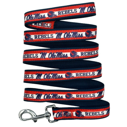 Ole Miss Satin Leash