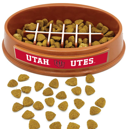 Utah Football Slow Feeder Bowl