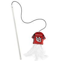UTAH UTES TEAM JERSEY WAND WITH CAT NIP