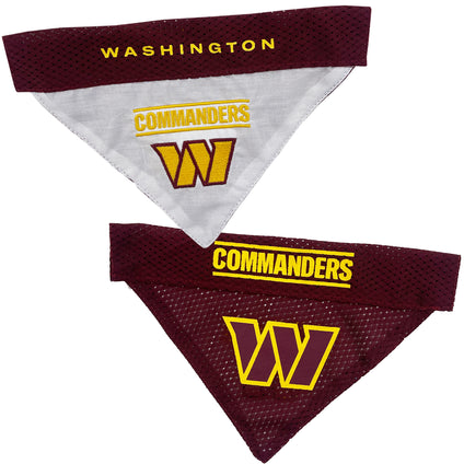 Washington Commanders Reversible Bandana