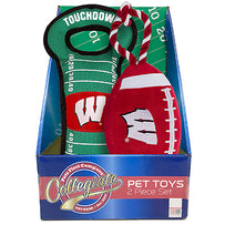 Wisconsin 2pc Pet Toy Boxset