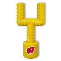 WISCONSIN HARD NYLON GOAL POST CHEW TOY