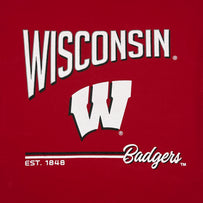 Wisconsin Bold City Text Tee Shirt