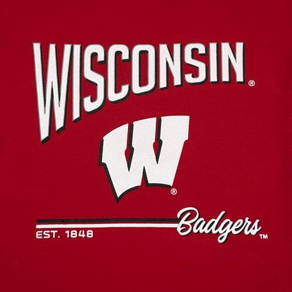 Wisconsin Bold City Text Tee Shirt