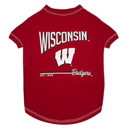 Wisconsin Bold City Text Tee Shirt