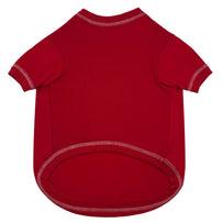 Wisconsin Stripe Text Tee Shirt