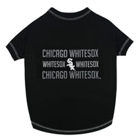 Chicago White Sox Stripe Text Tee Shirt