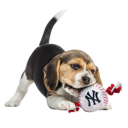 New York Yankees Nylon Baseball Rope Toy