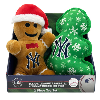 New York Yankees Gingerbread/x-mas Tree Boxset