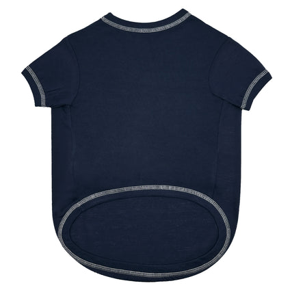 New York Yankees Stripe Text Tee Shirt