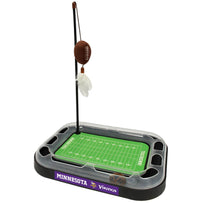 Minnesota Vikings Footbal Field Cat Scratcher Toy