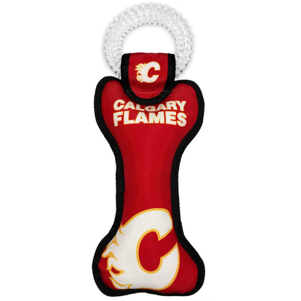 Calgary Flames Dental Ring Toy