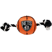 Brooklyn Nets Basketball Rope Toy