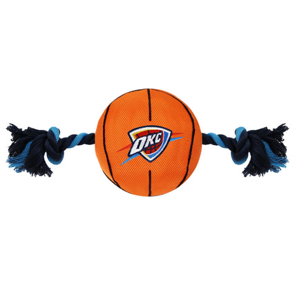 Oklahoma City Thunder Basketball Rope Toy