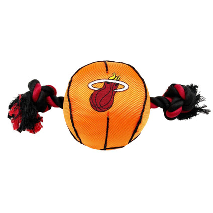 Miami Heat Basketball Rope Toy